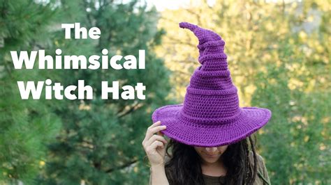Crochet your way to a Spook-tacular Halloween with a Handmade Witch Hat